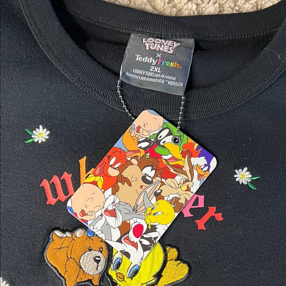NWT | Teddy Fresh x Looney Tunes Whatever Tee - Picture 2 of 9